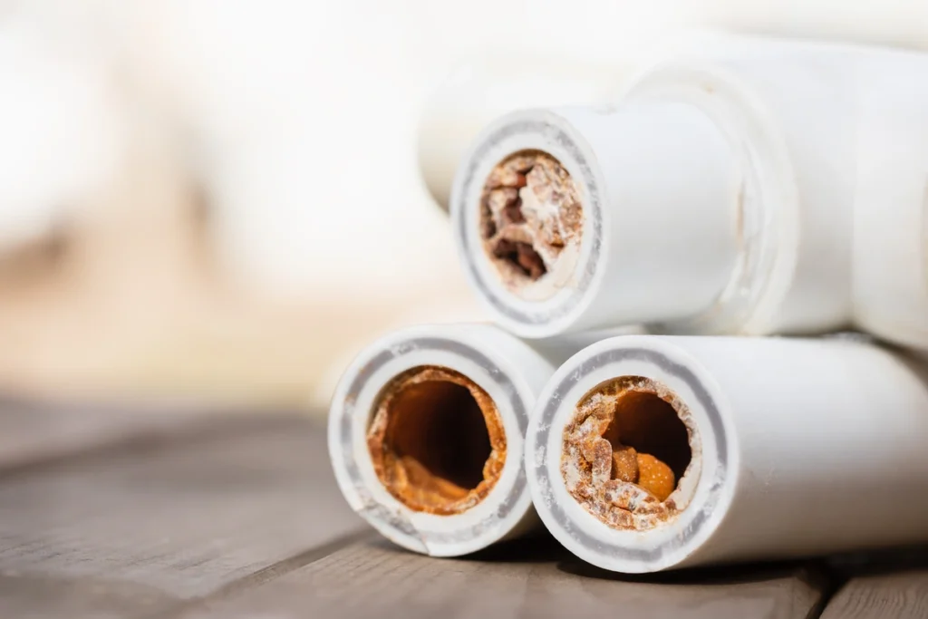 plumbing issue because of limescale