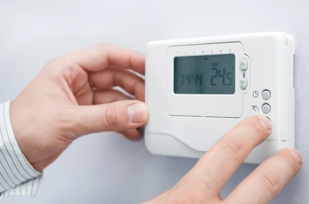 parts of a furnace-thermostat