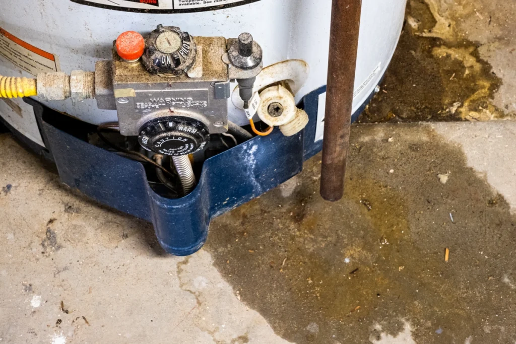 leaking water heater