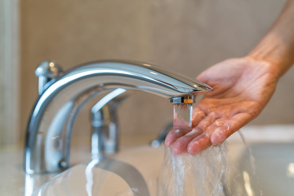 what is a boiler-hot water from a tap in a home because of boiler system
