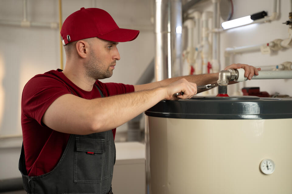 what is a boiler-tech working on a home boiler system